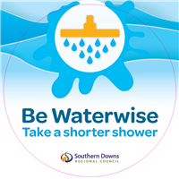 SDRC_Be Waterwise_Take a shorter shower