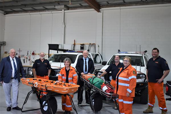 SES Handover of equipment