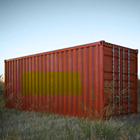 shipping container