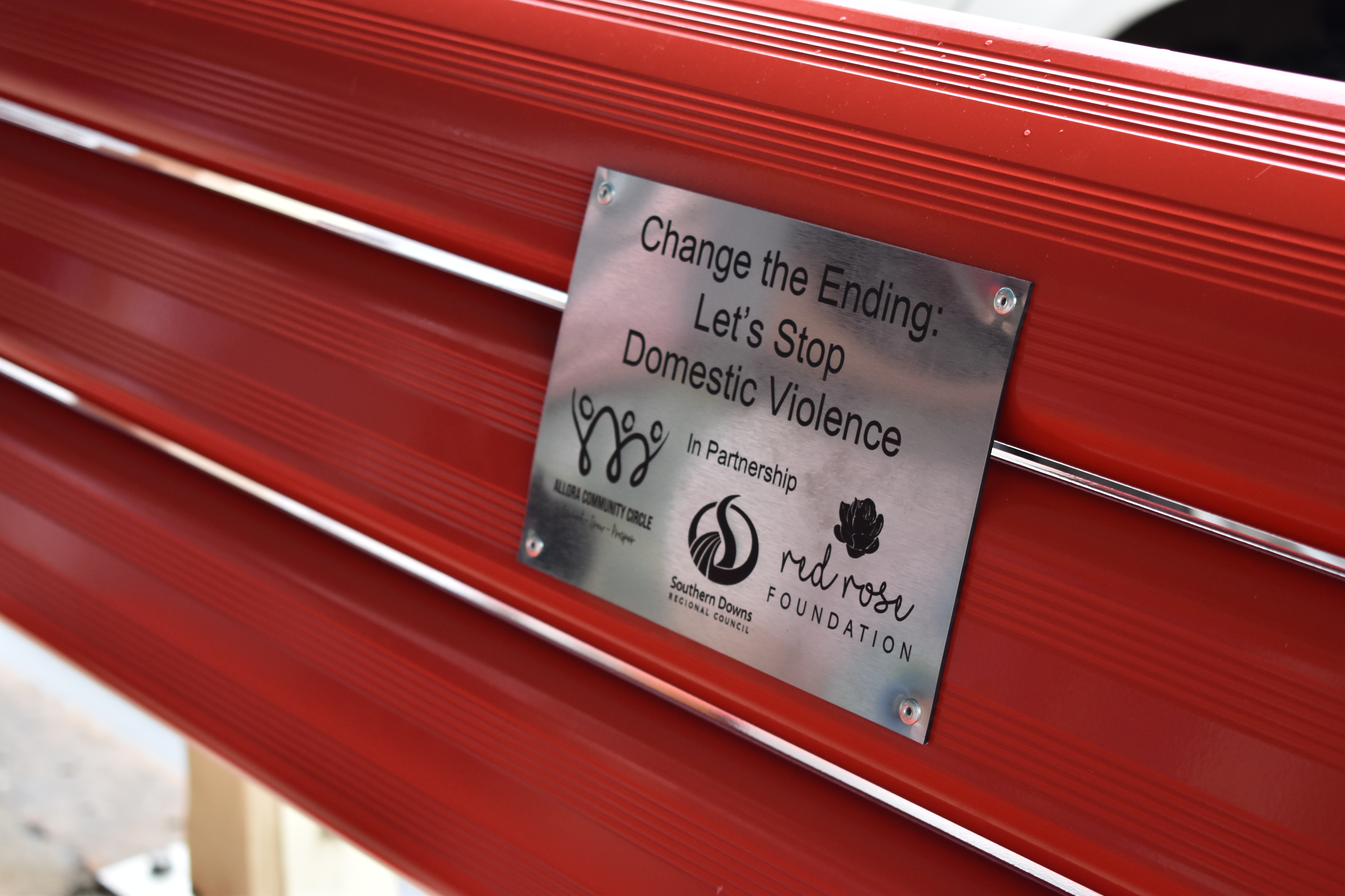 IMAGE 2 - Allora welcomes new Red Bench - 24 March 2025