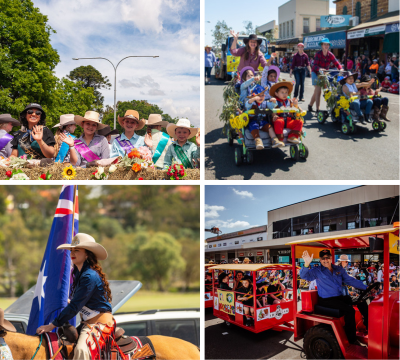 IMAGE _ Saddle up for the 2025 Warwick Rodeo Street Parade - Collage