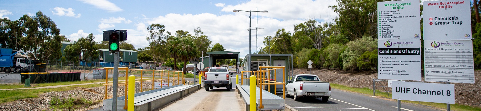 Southern Downs Waste and recycling facilities