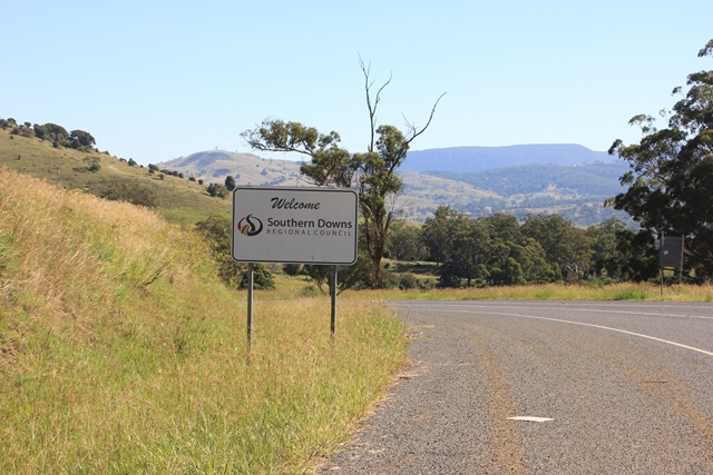 Killarney NSW Border Crossing road