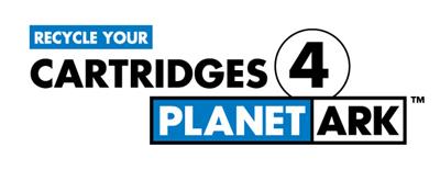 Cartridges for Planet Ark logo