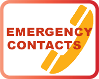 Emergency contacts button