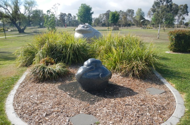 Federation Park with Tiddalik the Frog Federation Park with Tiddalik the Frog
