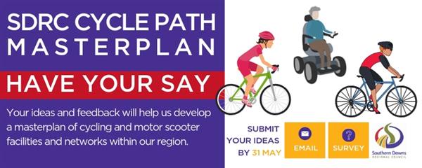 SDRC Cycle Path Masterplan Banner